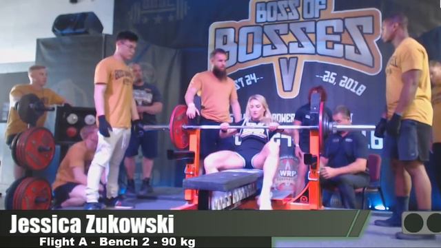 Jessica Zukowski - 10th Place Wraps - 470 kg/1036.1 lbs - Boss Of Bosses 5 смотреть онлайн