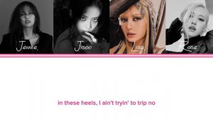 BLACKPINK - Not your Barbie girl by Ava max(AI cover) lyrics