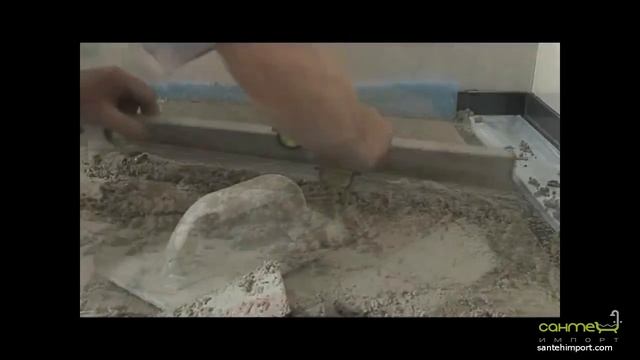 Установка душевого канала (трапа) ACO Shower Drain с крышкой под плитку (www.santehimport.com)