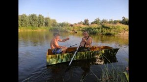 Лодка разборная из фанеры оклеенная стеклотканью