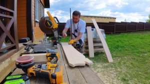 Делаю красивые наличники в БАНЮ! Поделка своими руками DIY!