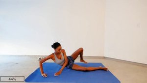 10 min everyday slim legs pilates workout/ toned thighs, lean & fat burn / no equipment needed