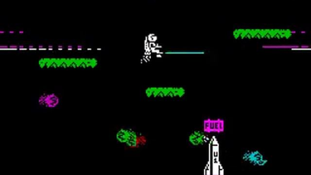 ZX Spectrum Arcade Games: Cookie, Jetpac, & Pssst (1983 Ultimate Play/Ashby Comp & Grfx) смотреть онлайн