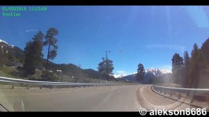 Дорога 09rus : Архыз - Лунная Поляна - Архыз