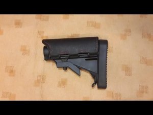 Подщёчник для телескопического приклада.