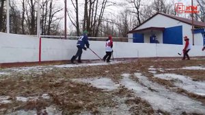 Марафон дворового хоккея Хоккей на валенках