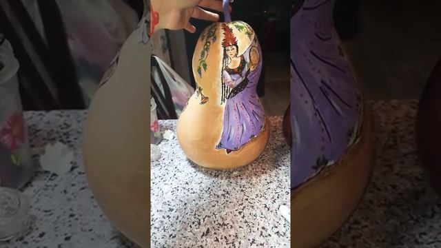 Лагенария или Горлянка (роспись 2) смотреть онлайн