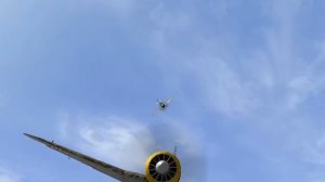 Gameplay IL-2 Sturmovik 1946_FIAT G.50 vs Spitfire