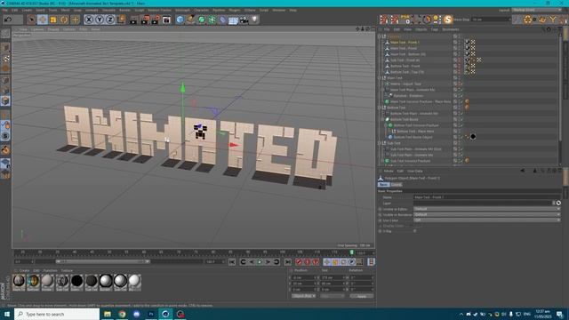 Making an Animated Minecraft Logo (Tutorial + Template) смотреть онлайн