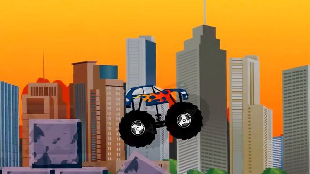 Мультик про машинки. Монстр трак. Monster Truck. смотреть онлайн