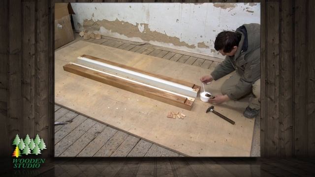 Дверная коробка из тарной доски
