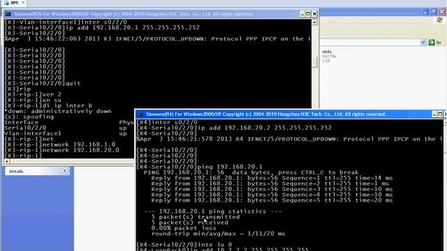 10- HP A-Series Comware 5 Desktop Simulator, Connecting GNS3 and Simware смотреть онлайн