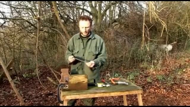 Крутой самодельный нож из напильника. Часть 1 смотреть онлайн