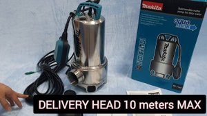 WHATS IN THE BOX? MAKITA PF1110 SUBMERSIBLE PUMP