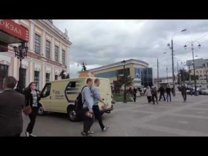 Площадь у Савёловского вокзала 18 июня 2014 Москва