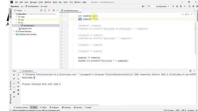 JAVA - Operadores смотреть онлайн
