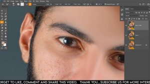 How To Use Mixer Brush Tool in Photoshop | High End Skin Retouching Photoshop Tutorial in Hindi Urd