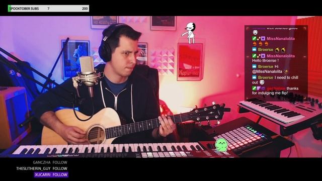 Lost on you \\\ Fl!p (Twitch Cover) *Live Looping* смотреть онлайн