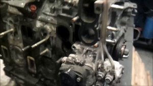 Mazda RX8 engine disassembly