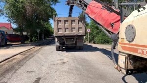 Фрезеровка асфальта по улице Жолбарыс Батыра