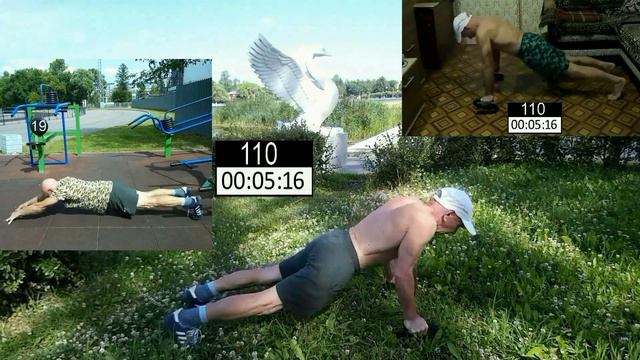 191 Отжимание (Личный рекорд), 41 Lalanne Push Up, 8 оборотов на кольцах смотреть онлайн