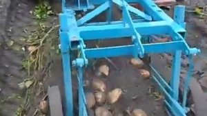 Самодельная грохотная картофелекопалка к квадроциклу