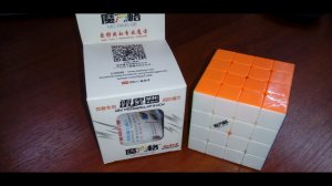 Unboxing №14 MoFangGe Mini Thunder Clap 4x4x4  Cube 60mm. Обзор