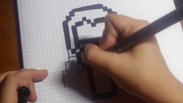 Как нарисовать винкс по клеточкам смотреть онлайн