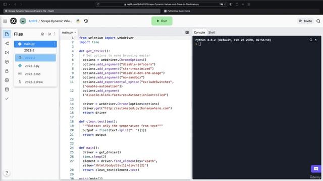 Exercise: Log in, Click, Scrape, and Save in Text File | Automate Everything with Python
