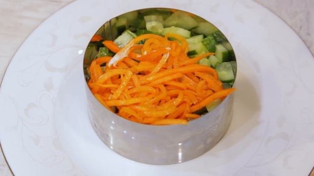 Потрясающий Салат на Любой Праздник. Легкий и Вкусный. Приготовь к 8 Марта