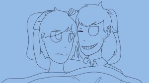 Пять ночей у Фиолетового парня. 4 часть - Черника или первый поцелуй [Фанфик с иллюстрациями]