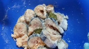 Как засолить скумбрию за 1.5 часа . Сухая засолка.