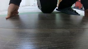 Укладка ламината. Как уложить ламинат одному.