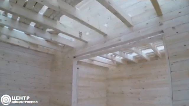 Обзор нового двухэтажного дома из бруса внутри. Планировка. г. Сыктывкар. смотреть онлайн