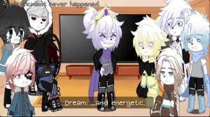 | Sans Aus React To Nightmare Aus | Not bad apple | Ego Rock | Sans aus / Dreamtale |