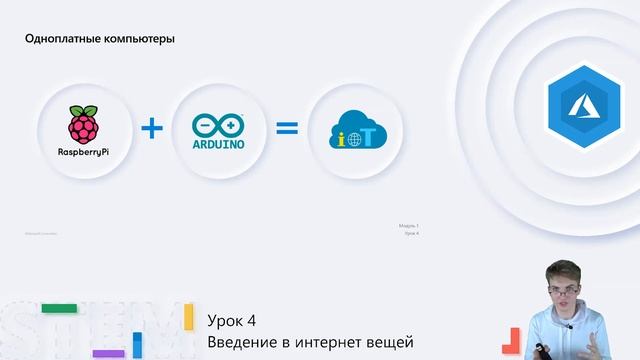 4 Урок.  Введение в технологию Интернет вещей