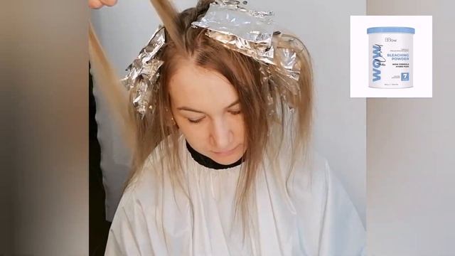 Окрашивание волос в технике АйрТач. #окрашивание #АйрТач