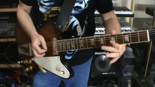 1964 Gibson Reverse Firebird V Guitar Review By Scott Grove смотреть онлайн