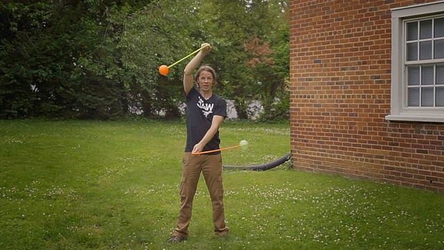 Poi Tutorial: Beginner Poi Dance Routine смотреть онлайн