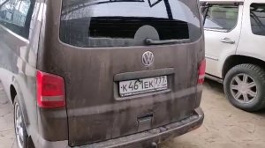 Установили электропривод двери багажника на Volkswagen T5