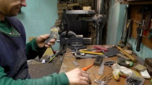 Как сделать металлический тыльник на ноже , максимально подробно .