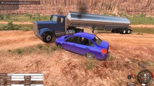 BeamNG Drive | Угон Бензовоза - Новый уровень Форсажа! Вин Дизель отдыхает:D