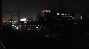 Атмосфера ночной столицы или отправление с Курского вокзала Москвы