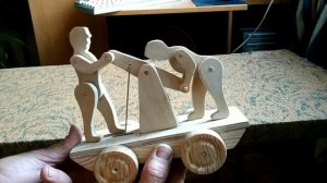 Забавные механические игрушки из дерева . SMart1961.