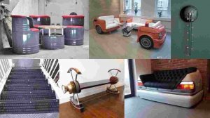 Creative ideas: Furniture from cars