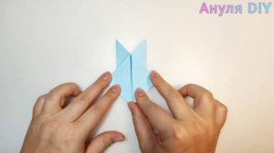 Оригами Кролик из бумаги своими руками пошагово | морда зайчика | легкое оригами животное без клея