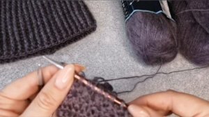 Вяжем шикарный объёмный отворот для шапочки. ? Вязание с Оксаной Ивановой