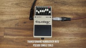 16 ways to use a Boss GE-7 Equalizer - Workshop (no talking)