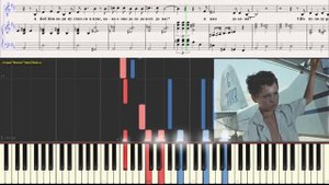 Какое мне дело... - к/ф Последний дюйм (Ноты для фортепиано) (piano cover)