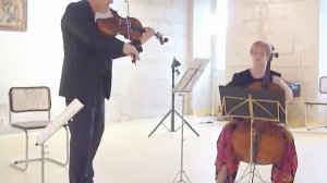 Diana LIGETI, violoncelle et Daniel VAGNER, alto Abbaye Royale du Moncel le 3 juin 2012